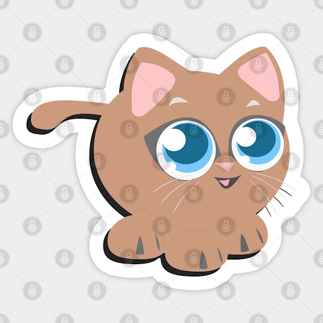 Cute baby cat Sticker by Farhad